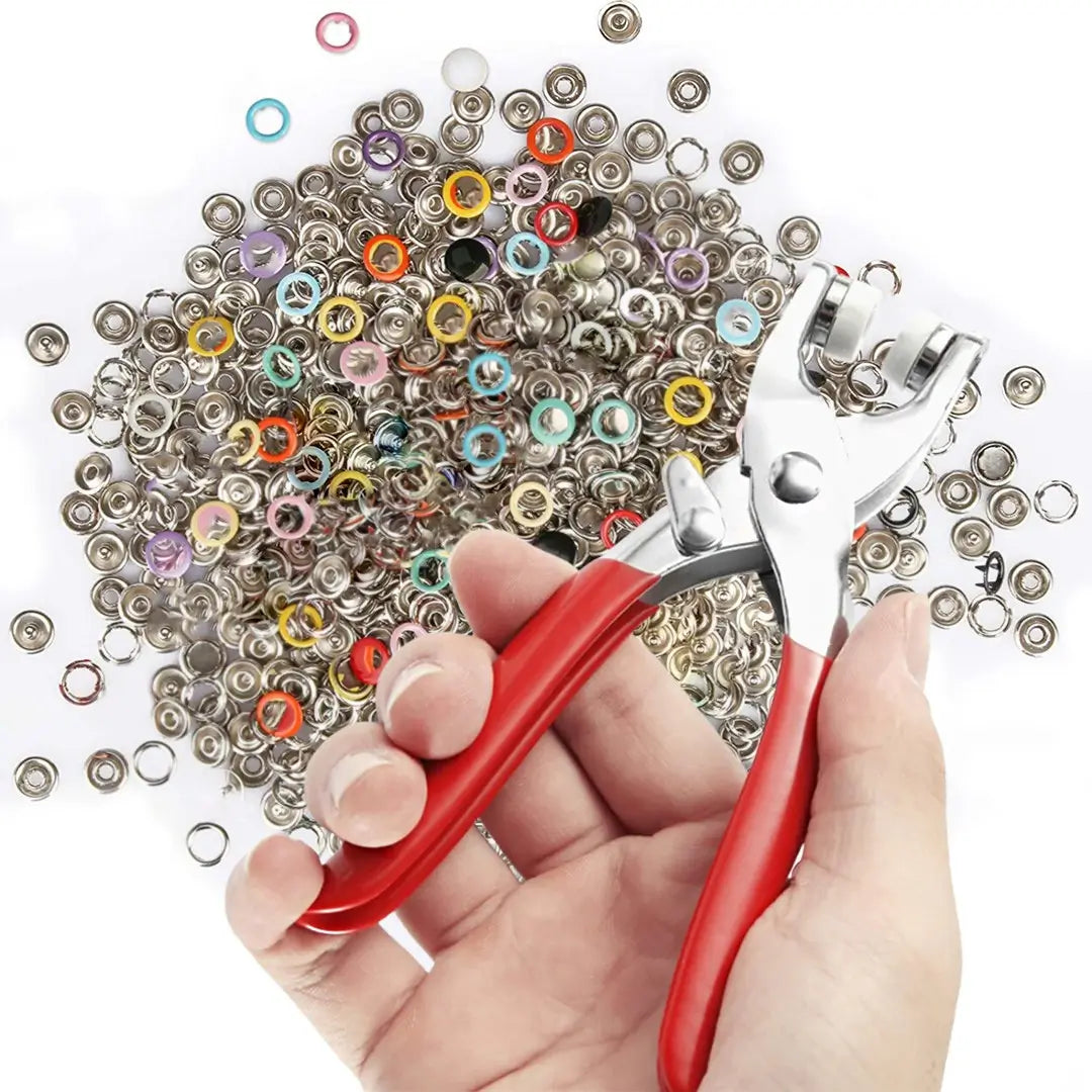 Kit Broche de Presion Pinzas +200 Botone