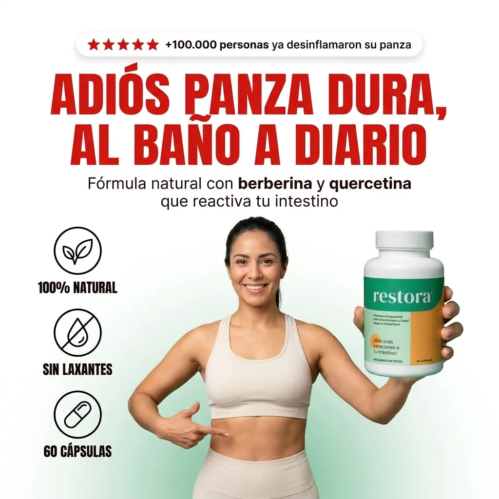 Restora — Limpieza Intestinal Natural x60 Cápsulas