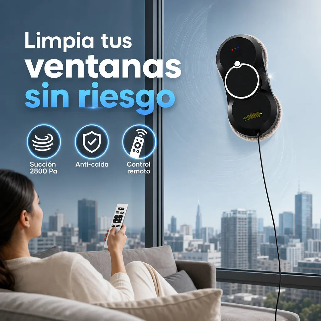Robot Limpia Vidrios Inteligente 🤖🪟