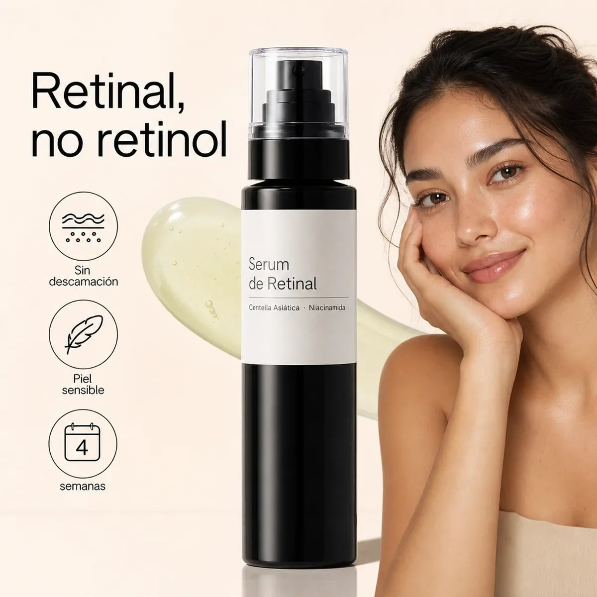 Serum de Retinal para Estrías y Textura ✨🧴