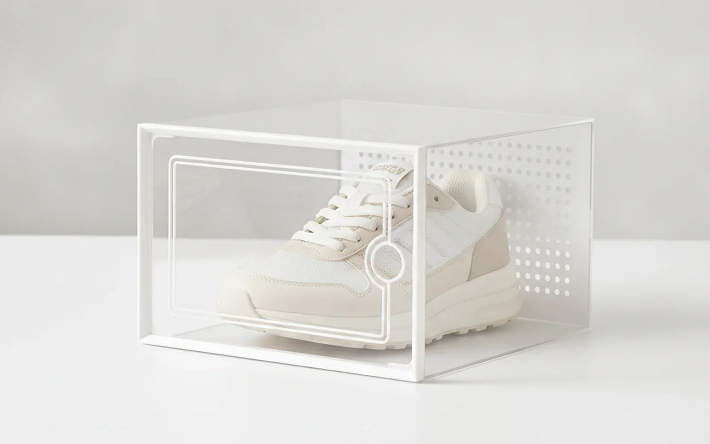 👟 Cajas Organizadoras de Zapatos Apilables  - x12Cajas