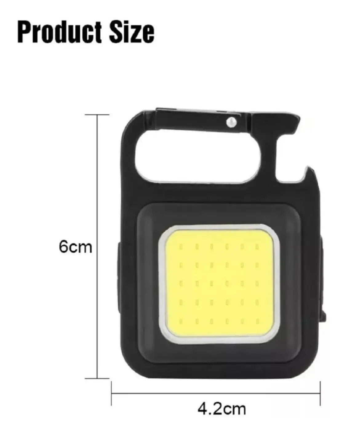 Mini Linterna Llavero recargable