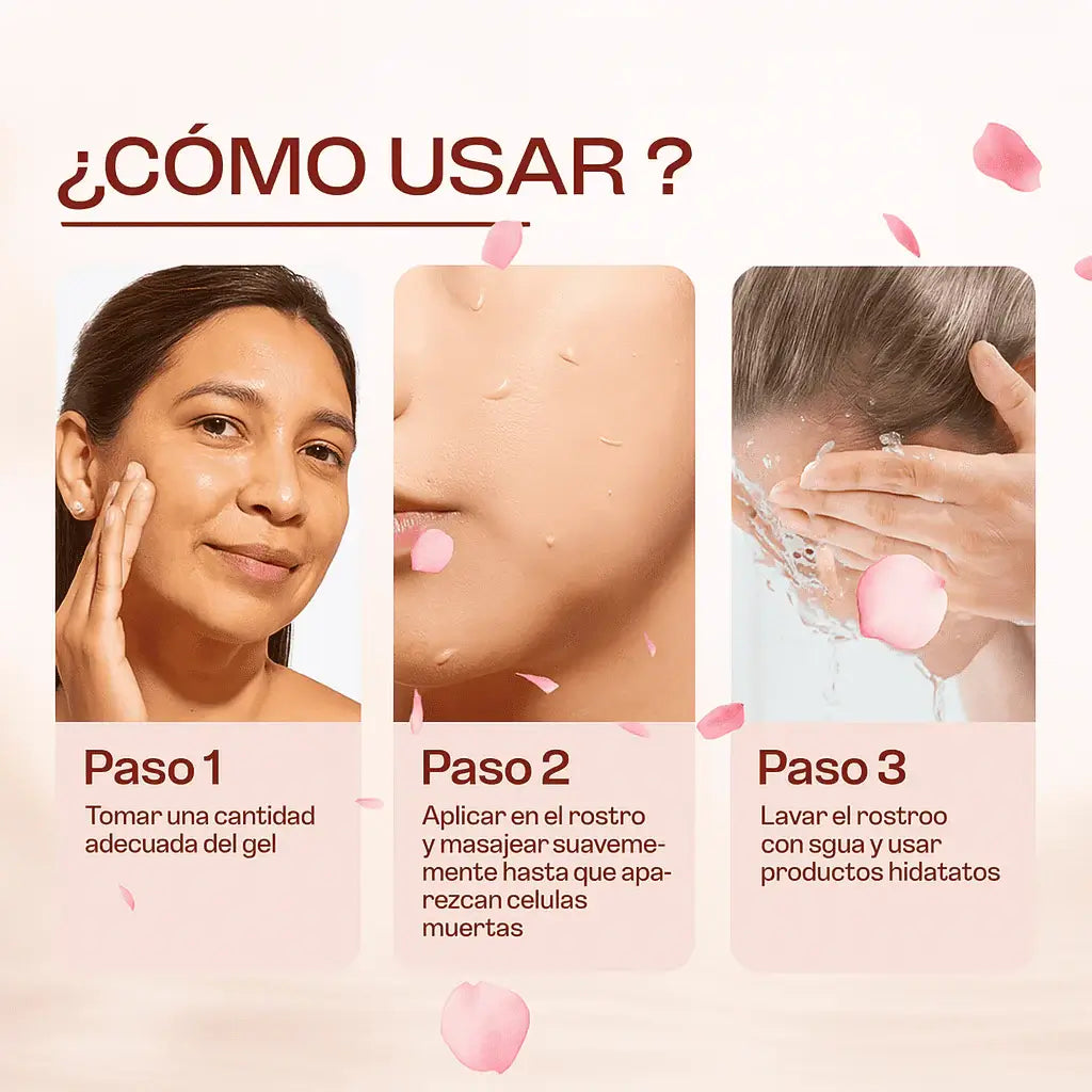 ✨ Quarxery™ Gel Exfoliante – Renueva tu piel y revela su brillo natural