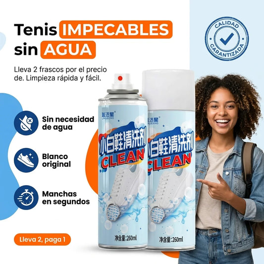 Crema Limpiadora para Zapatos x2 - Limpia Sin Agua
